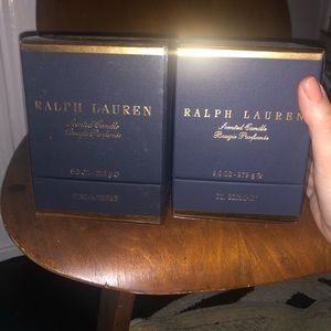 Two (2) BNIB Ralph Lauren Scented Candles